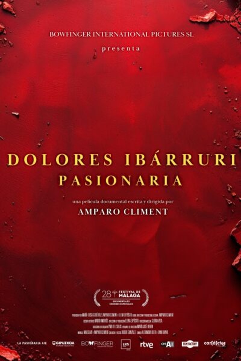 Cartel de Dolores Ibárruri Pasiónaria - Etalonaje cinematográfico por Dos56 para Bowfinger