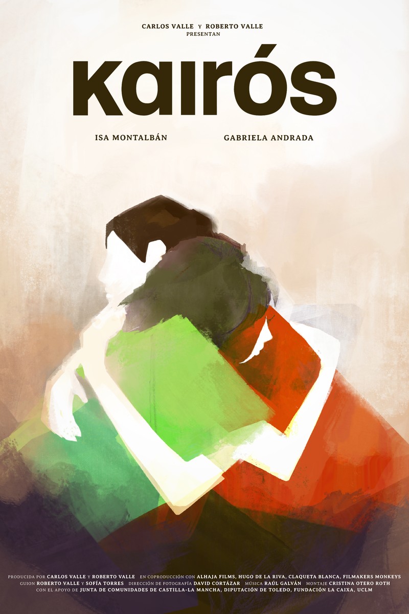 Cartel de Kairós, cortometraje con etalonaje cinematográfico profesional en Dos56